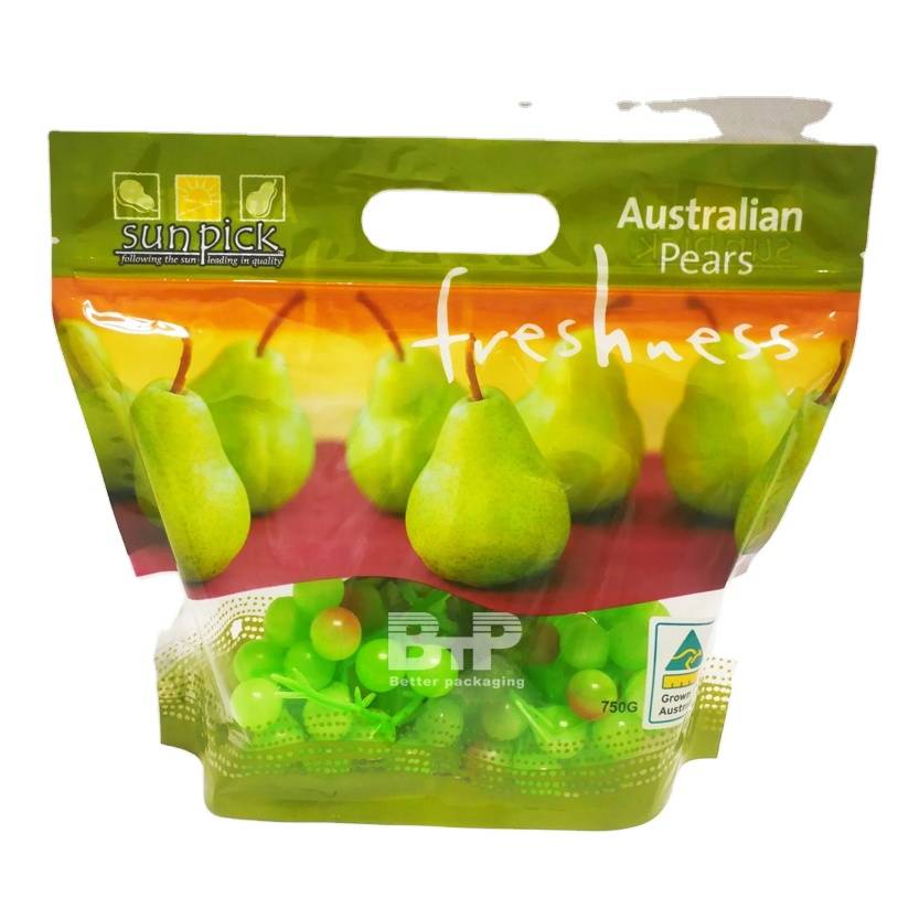 Printed Custom Shaped Plastic Bag For Juice Liquid Food Packaging