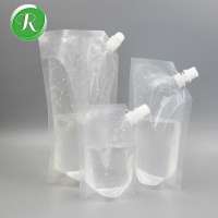 wholesale wine/water/oil plastic packing spout pouch / liquid spout pouch